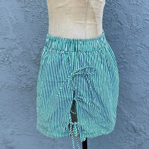 Lisa Says Gah Ella Tie Shorts in Large Striped Womens Boxers - Picture 5 of 7